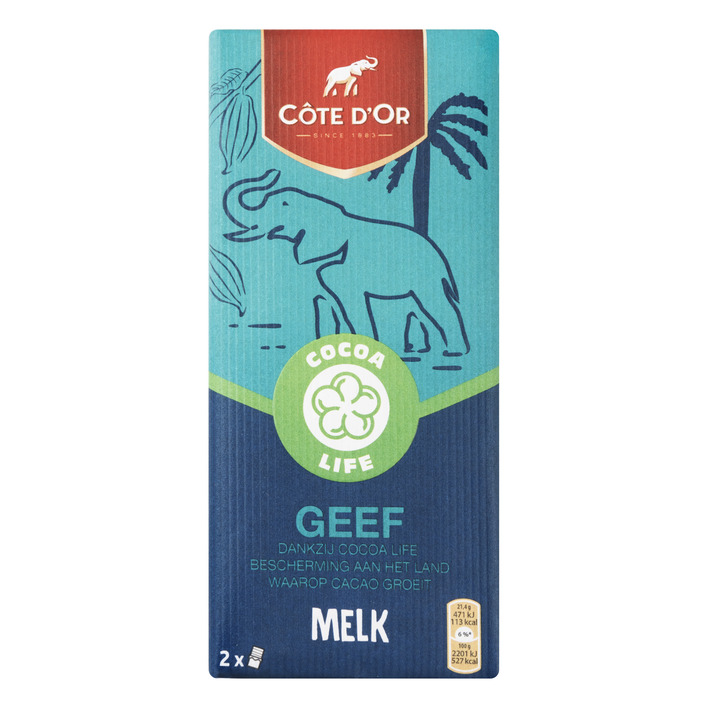 Côte d'Or Melk (Cocoa Life Geeft)