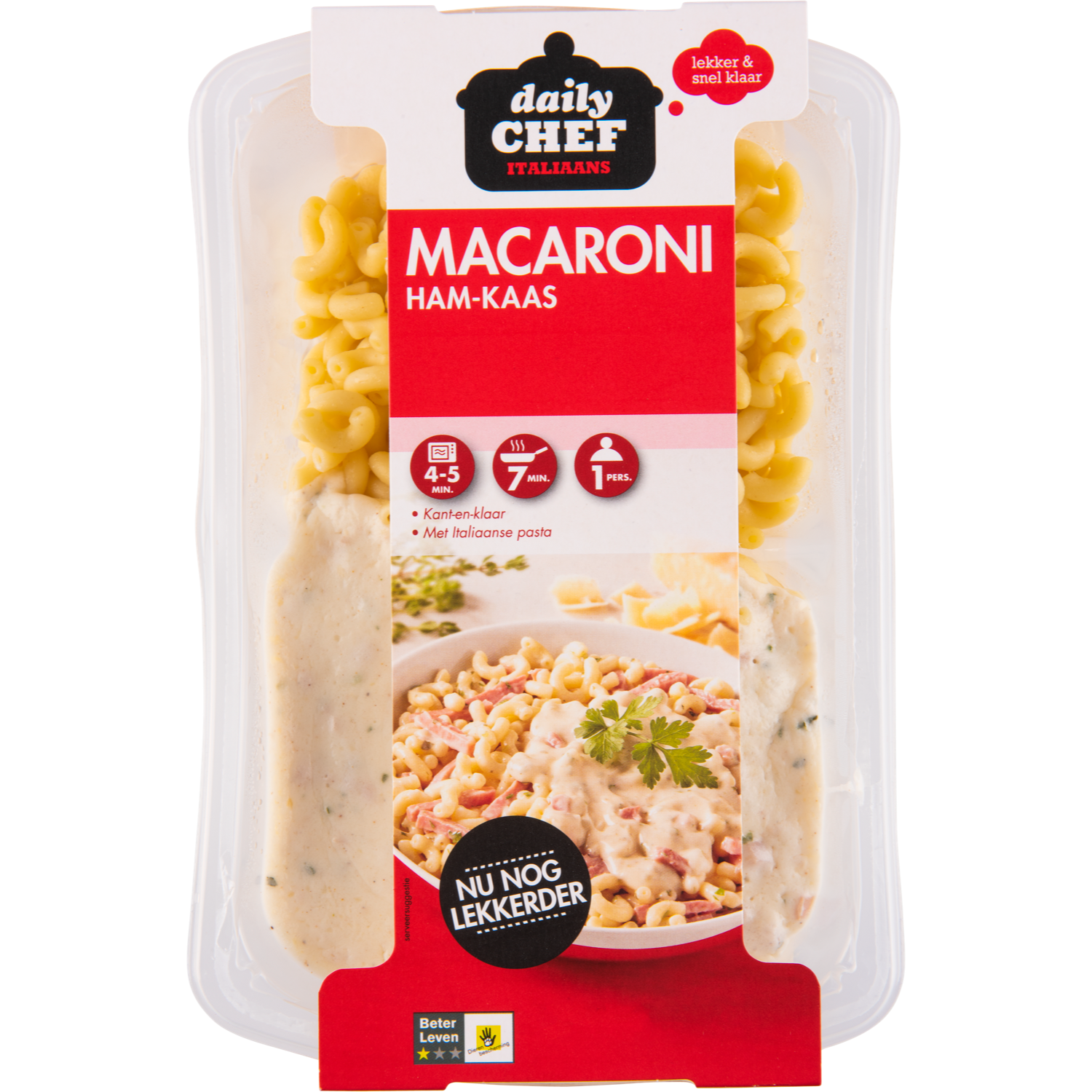 Huismerk Macaroni ham kaas
