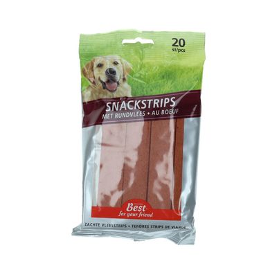Snackstrips Met Rundvlees 20 Stuks