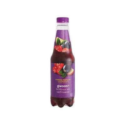 G'woon Cranberrysap Zwarte Bes