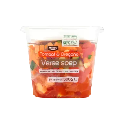 Huismerk Tomaat & Oregano Verse Pureersoep