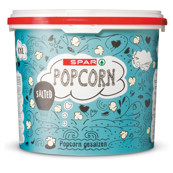 Huismerk popcorn zout