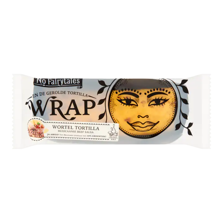 No Fairytales Wrap Wortel Tortilla