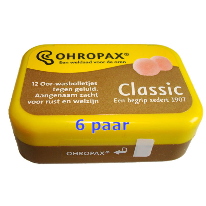 Ohropax Oor-wasbolletjes