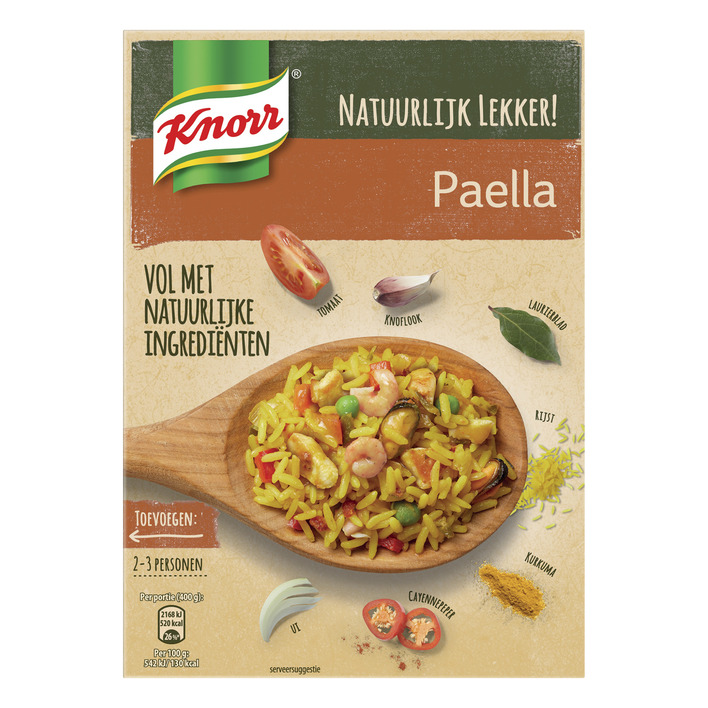 Knorr Natuurlijk wereldgerecht paella