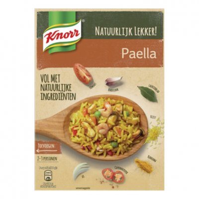 Knorr Natuurlijk wereldgerecht paella