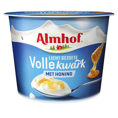 Almhof Volle kwark naturel met honing