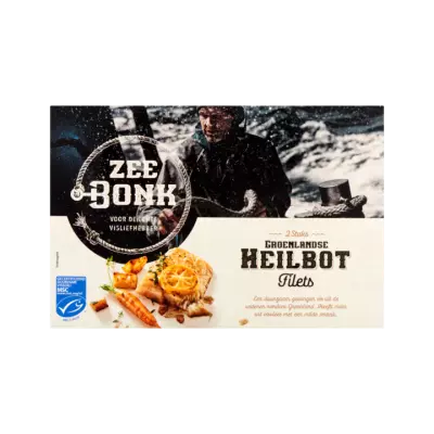 Zeebonk Groenlandse Heilbot Filets 2 Stuks