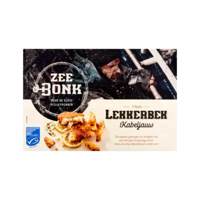 Zeebonk Lekkerbek Kabeljauw 3 Stuks