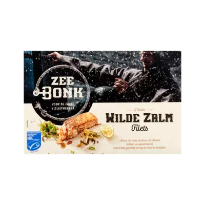 Zeebonk Wilde Zalm Filets 2 Stuks