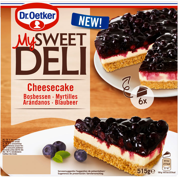 Dr. Oetker Blueberry Cheesecake