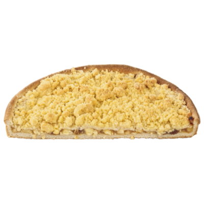 Huismerk Roomboter appelkruimelvlaai half