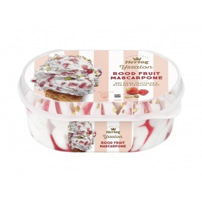 Hertog Mascarpone rood fruit