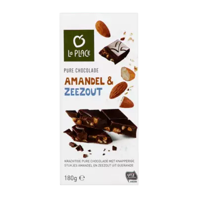 La Place Pure Chocolade Amandel & Zeezout