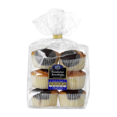 Bakkers Weelde roomboter duocakejes