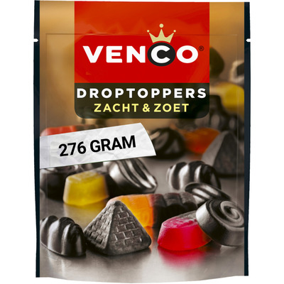 Venco Droptopper zacht zoet