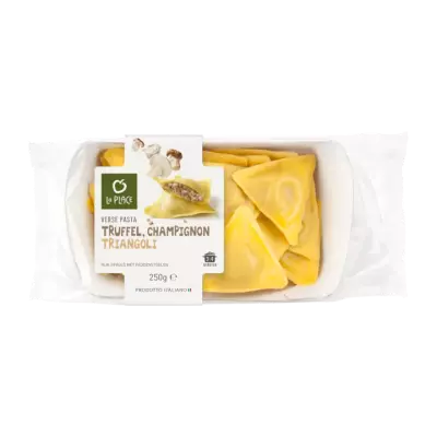 La Place Verse Pasta Truffel, Champignon Triangoli