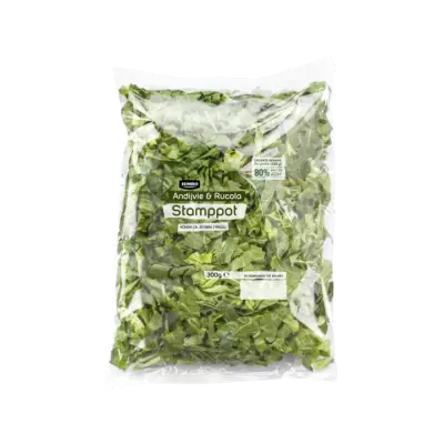 Huismerk Andijvie & Rucola Stamppot
