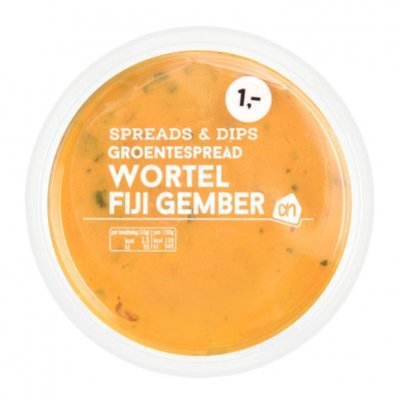 Huismerk Groentespread wortel fijigember