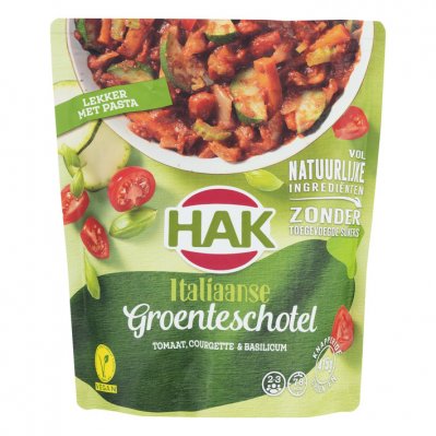 Hak Italiaanse groenteschotel stazak