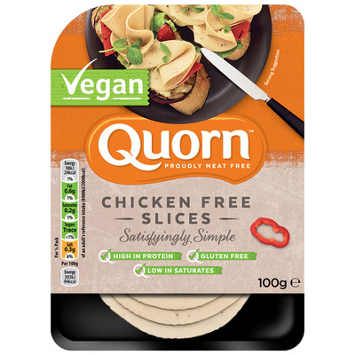 Quorn Vegan chicken free slices