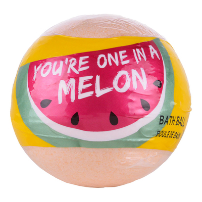 Treets Bath ball one in a melon
