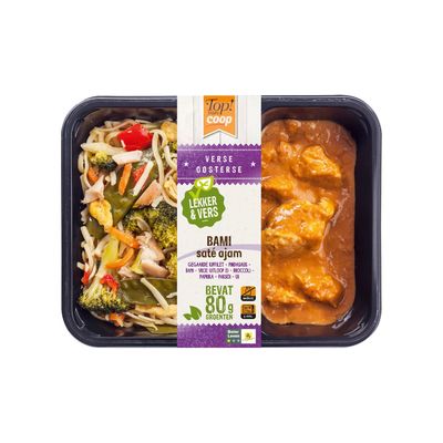 Top! Van Coop Rijkgevulde Bami Saté Ajam