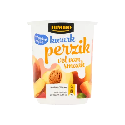 Huismerk Kwark Perzik