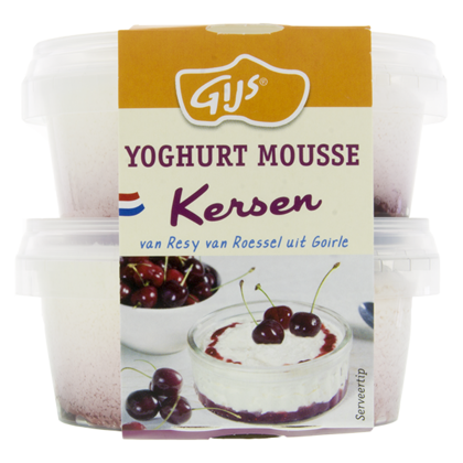 GIJS Bavarois yoghurt-room kersen