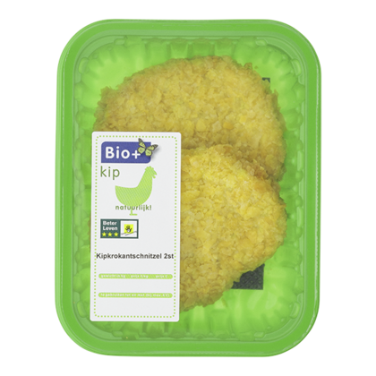 Bio+ Kipkrokantschnitzel 2st