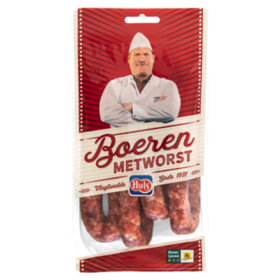 Huls Boerenmetworst 4 stuks