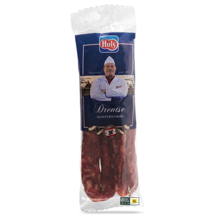 Huls Gekookte Drentse kosterworst