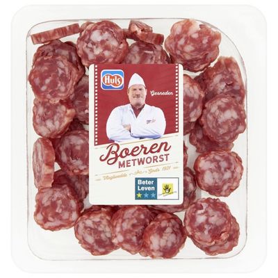 Huls Gesneden boerenmetworst