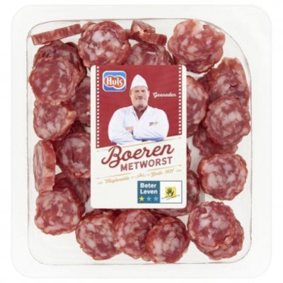 Huls Gesneden boerenmetworst