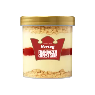 Hertog IJsbeker Framboos Cheesecake