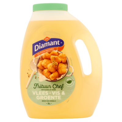 Diamant Frituurchef vlees, vis en groenten