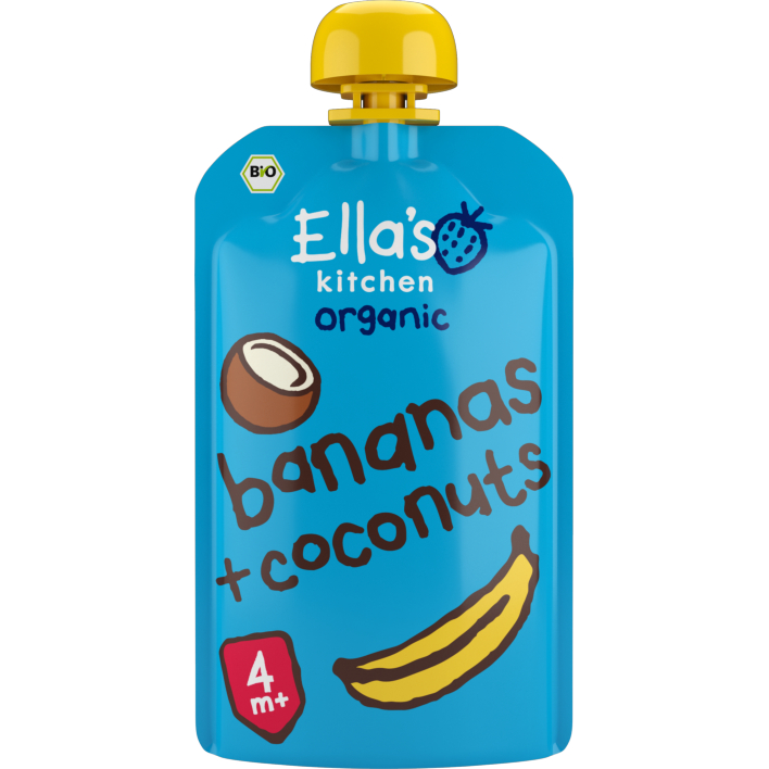 Ella's Kitchen Bananas + coconuts 4+ bio