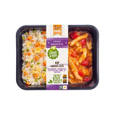 Top! Van Coop Kip Sweet Chili & Rijst