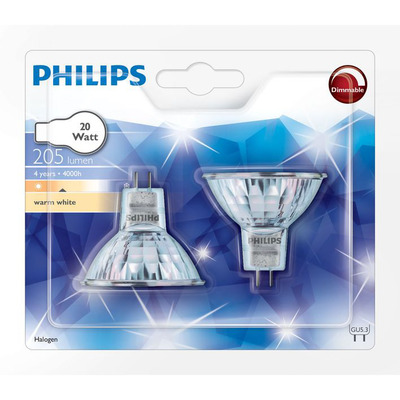 Philips Halogeen reflector 20W/ 12v