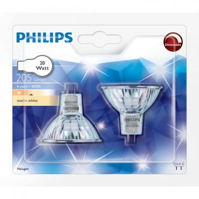 Philips Halogeen reflector 20W/ 12v