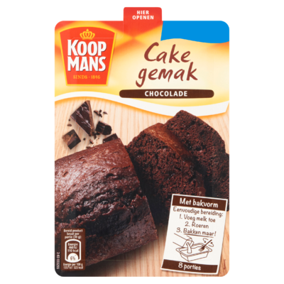 Koopmans Cake Gemak Chocolade 185 g