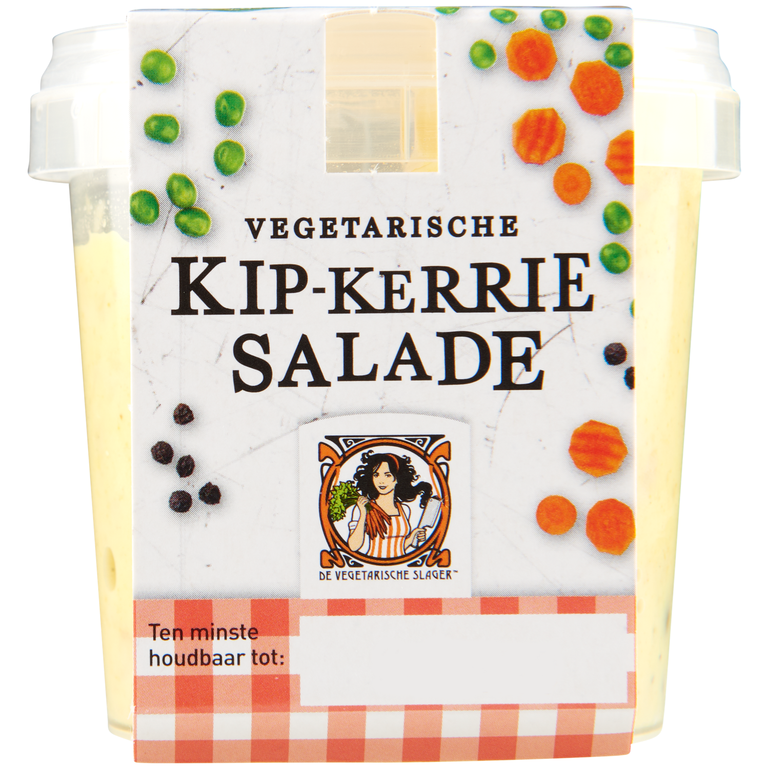 De Vegetarische Slager Kip-kerrie salade vegetarisch