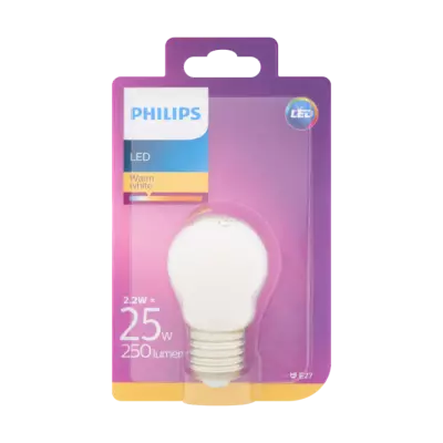 Philips LED Warm White 2.2W E