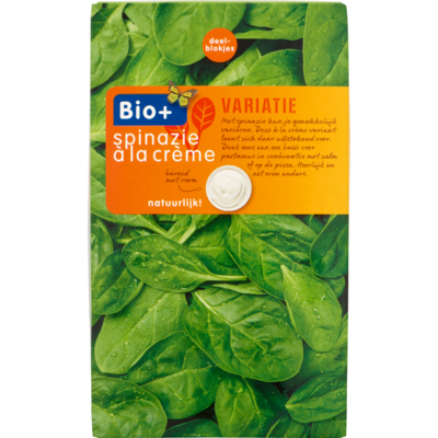 Bio+ Spinazie a la creme