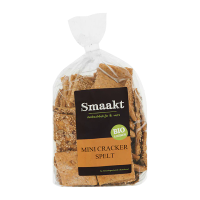 Smaakt Biologisch Mini Cracker Spelt