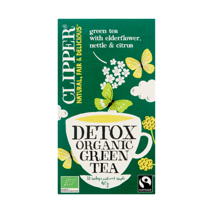 Clipper Detox Organic Green Tea 20 Zakjes