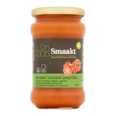 Smaakt Bio Spread Tomaat - Paprika