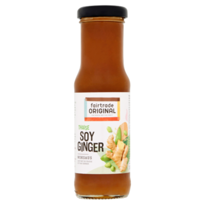 Fair Trade Original Woksaus soy ginger Fairtrade