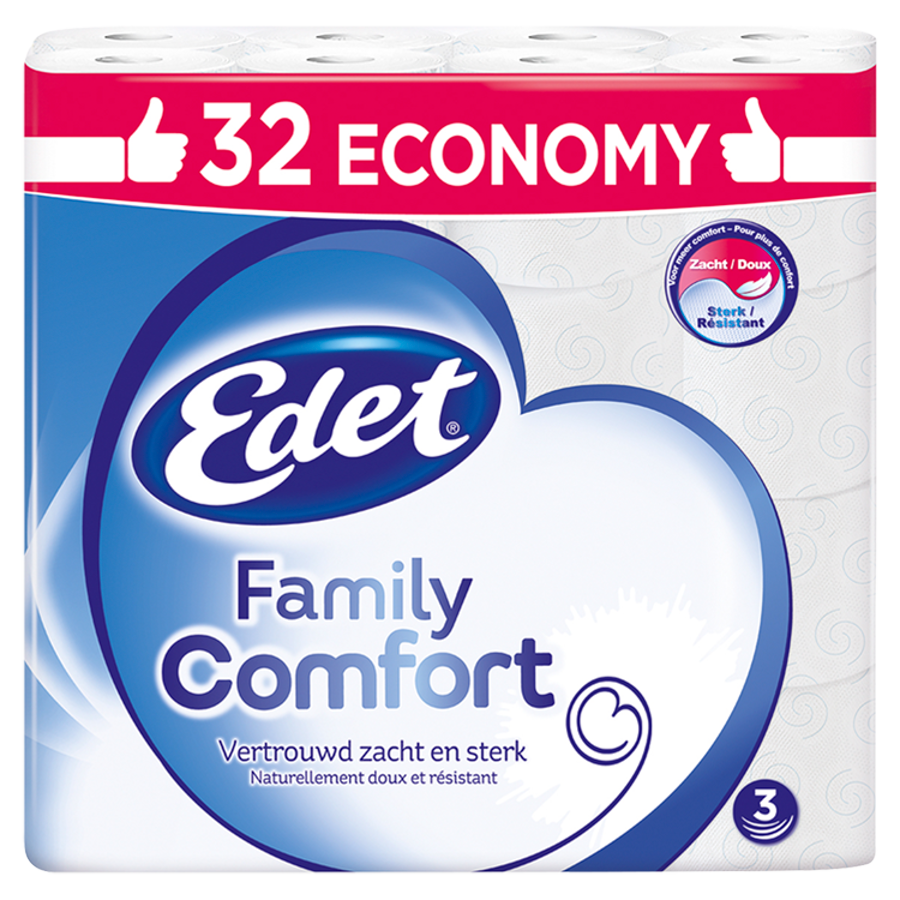Edet Toiletpapier family comfort 3 laags