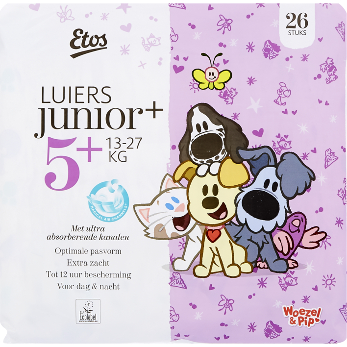 Huismerk Luiers 5+